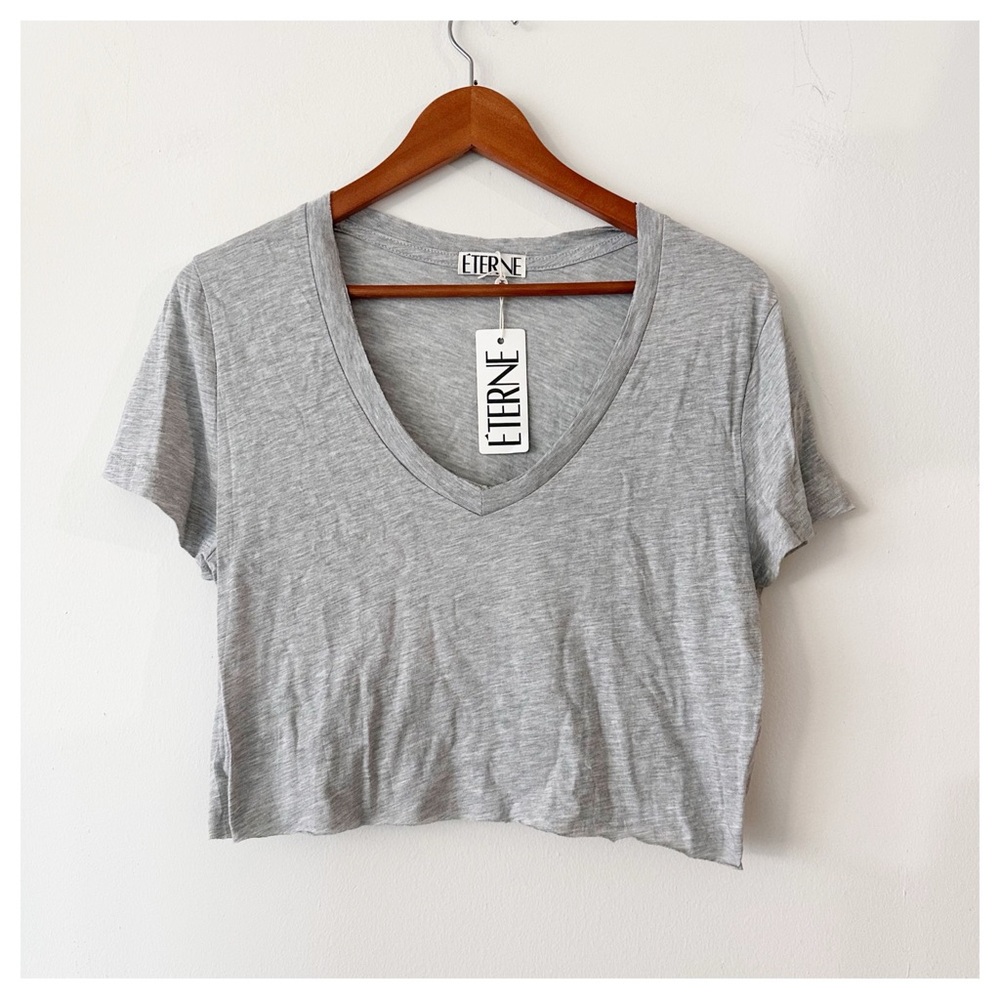 Eterne Gray Short Sleeve Tee